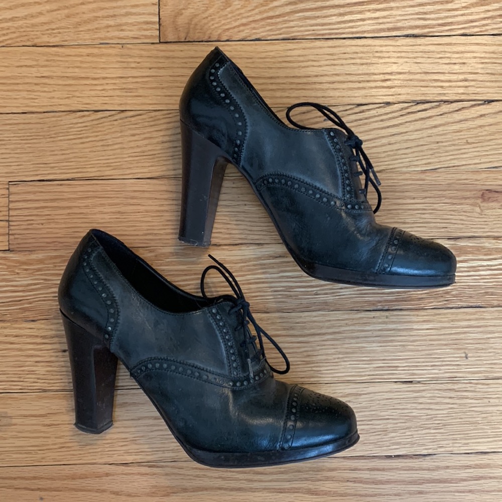 J. Crew Oxford Platform Heels - Picture 3 of 5